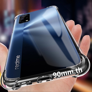 เคส OPPO Reno 5 4 5G 4G Find X3 Pro ใสถุงลมนิรภัยนุ่มป้องกันการตกเคส OPPO A94 A15 A15S A53 A93 A92 A52 ซิลิโคนคุณภาพสูงกันกระแทก