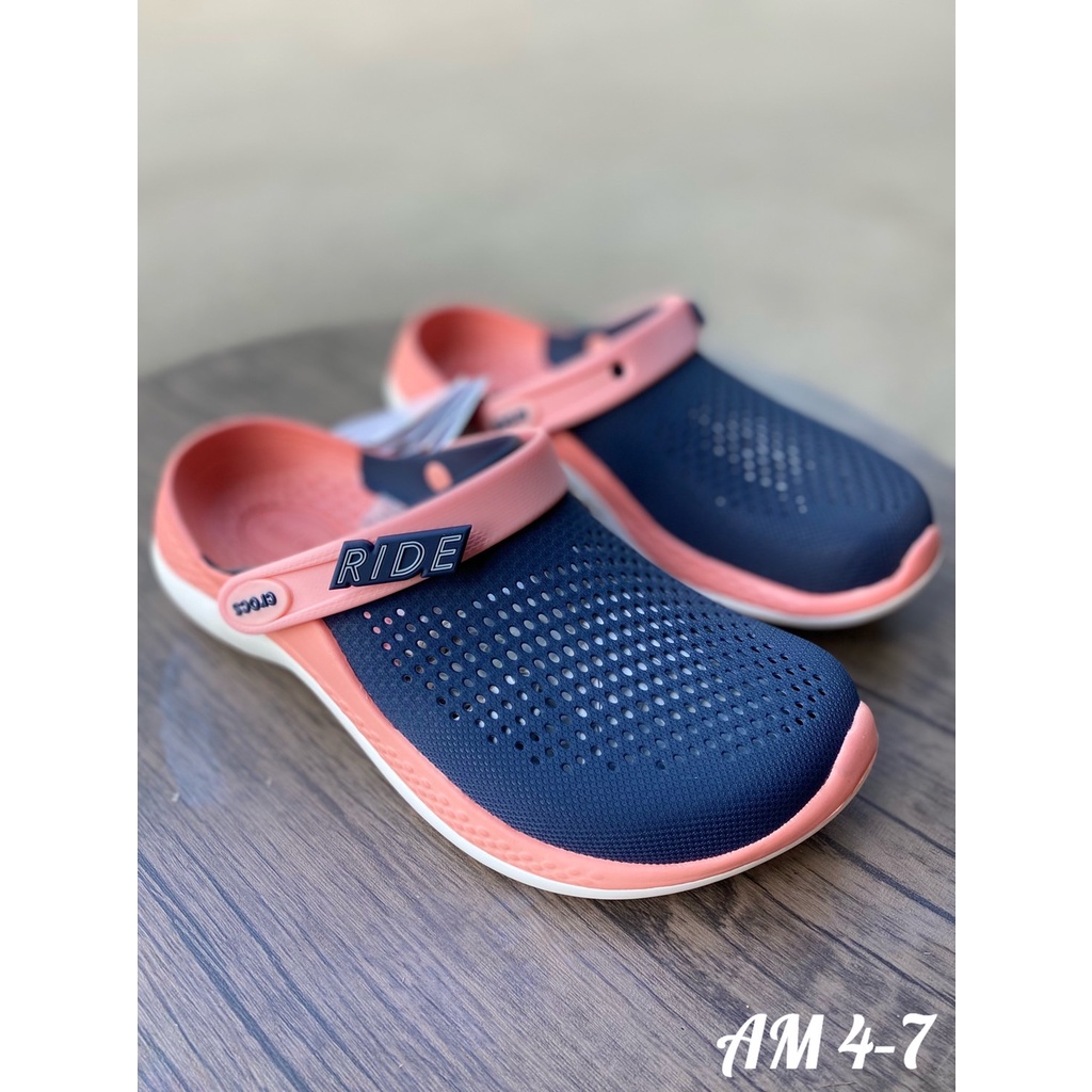 รองเท้าแตะ crocs ridee รุ่นใหม่ล่าสุด จัดส่งแล้ว 2 วันได้รับสินค้า ผู้หญิงรุ่นใหม่ RIBEE 36-40