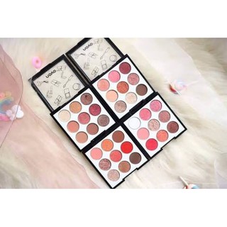 Novo Smooth Eyeshadow Palette 9 Color อายแชโดว์ พาเลททาตา 9 ช่อง 4.8