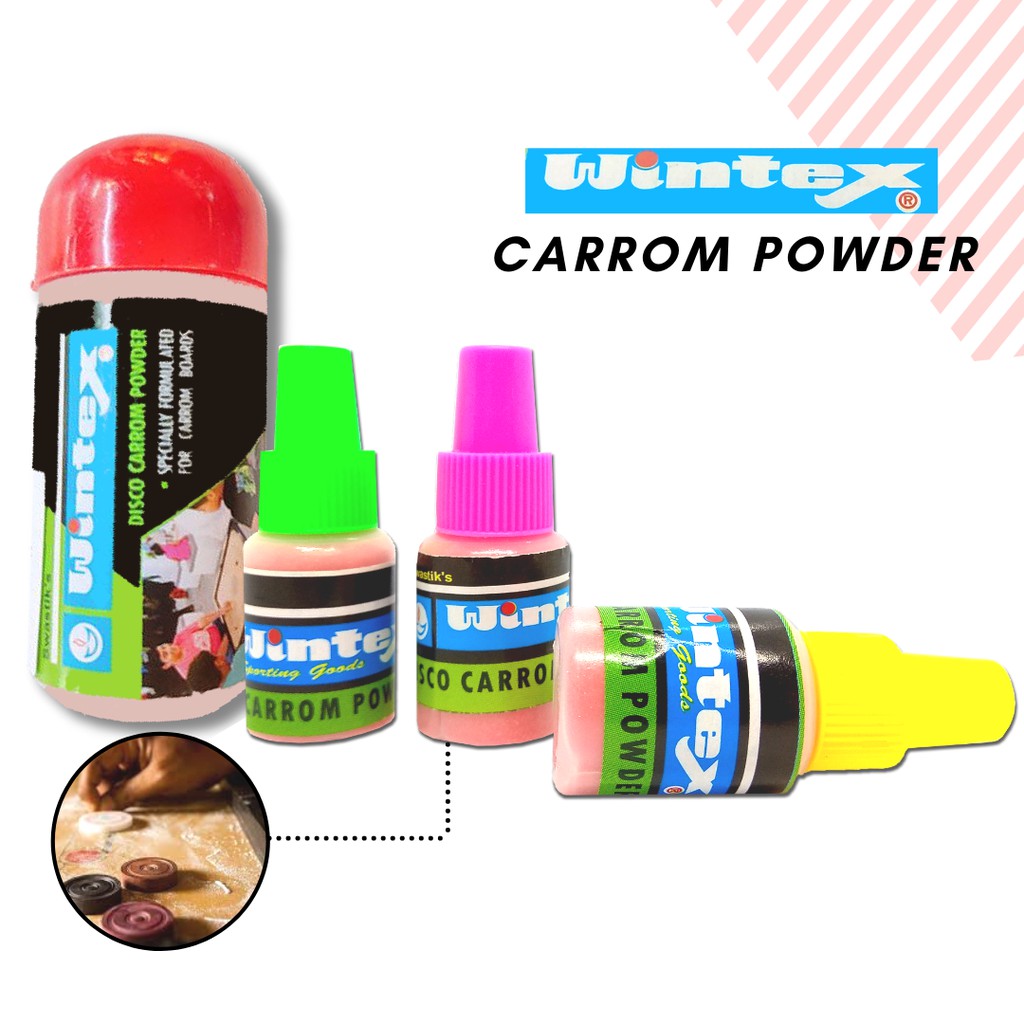 Wintex Disco Carrom Board Powder / Wintex ผงบอร์ด แครอม (5 กรัม / 20 กรัม)