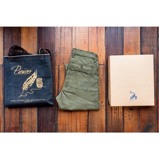 Duck canvas pinion denim