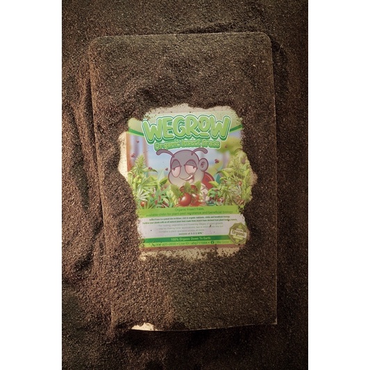 We Grow organic insect frass