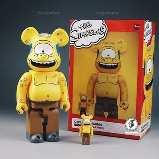 Bearbrick SIMPSONS CYCLOPS 400%&amp;100%