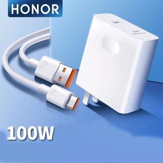 สายชาร์จ Original Honor 100W SuperCharge Fast Charger For Honor 60 Pro 50 SE V40 Huawei P50 P40 Pro Mate 40 RS Nova 9