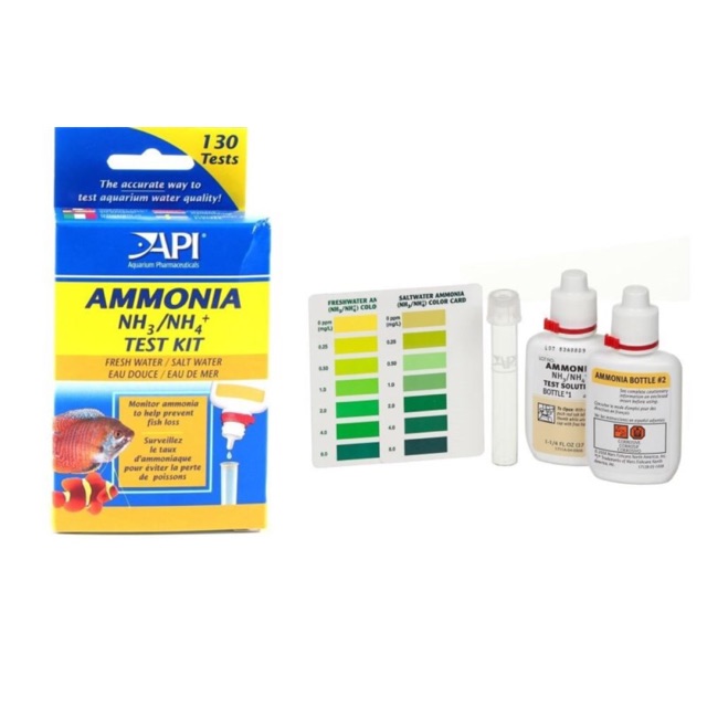 API AMMONIA NH3/NH4 TEST KIT - หมดอายุ: 2028