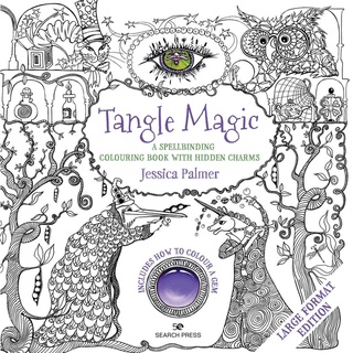 Tangle Magic - Large Format Edition: สมุดระบายสีที่มีเสน่ห์ซ่อนเร้น