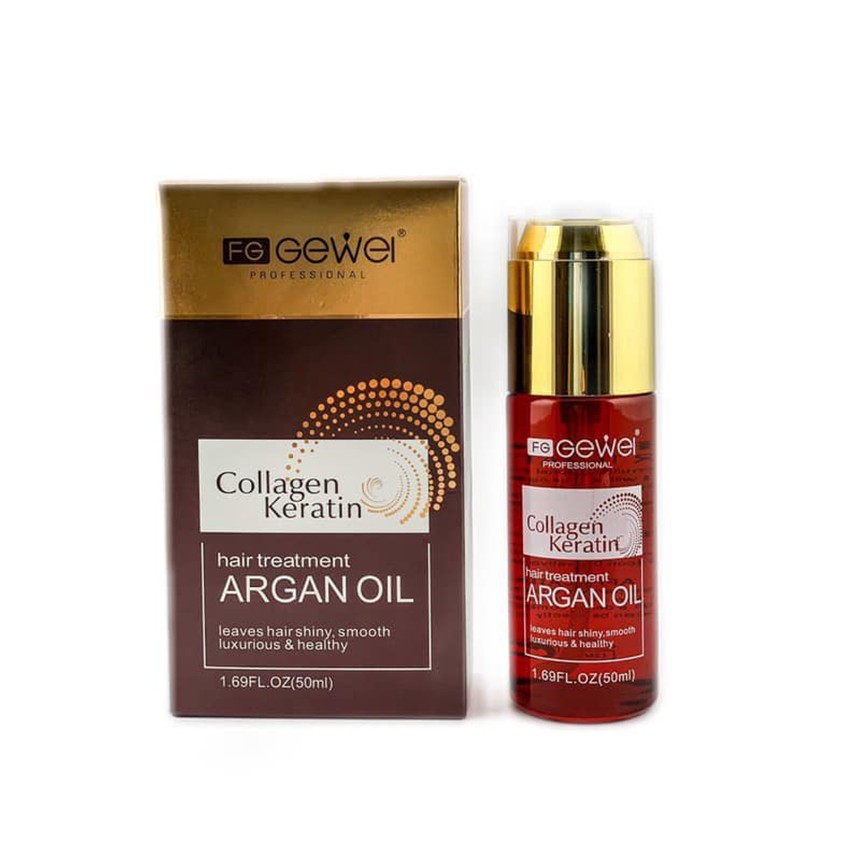 Collagen Keratin Hair Treatment Argan Oil / คอลลาเจน เคราติน แฮร์ ทรีทเม้นท์ อาร์แกน ออยล์ 50ml.