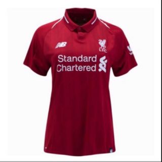 เสื้อกีฬาแขนสั้น ลายทีม Liverpool 2018 สําหรับผู้หญิง