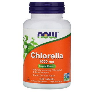 ((🥬มีสินค้าพร้อมส่งค่ะ🥬)) Now Foods, Chlorella, 1,000 mg, 120 Tablets