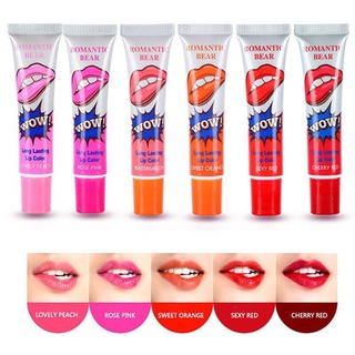 ลิปลอก Lip Tint Waterproof Peel Off Long Lasting Waterproof Long Lasting Lip Tint Peel Off Not Fade Tear Lip ลิปทินท์ กันน้ำ แบบลอกออก ติดทนนาน กันน้ำ คงทน กระป๋องริมฝีปากลอกออก ไม่จางหาย ฉีกขาด ลิปมัน ลิปมัน ลิปสติก หน้ากากปาก ฉีก มายากล ลิป