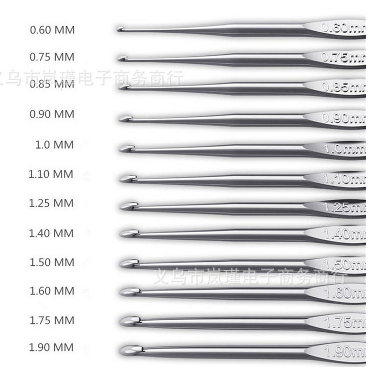 (พร้อมส่ง)เข็มโครเชต์ Crochet Hooks มีเก็บเงินปลายทาง