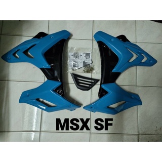 กาบข้างรถ msx SF สีฟ้า