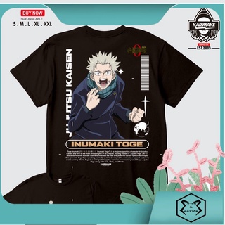 เสื้อยืดผ้าฝ้ายพิมพ์ลายคลาสสิก เสื้อยืด ลายการ์ตูนอนิเมะญี่ปุ่น TOGE INUMAKI JUJUTSU KAISEN V3 KMKZ