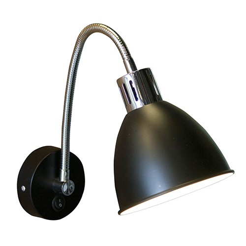 Dento โคมไฟติดผนัง รุ่น  JUNE-BK สีดำ (Wall Lamp) โคมไฟอ่านหนังสือ ขั้ว E27