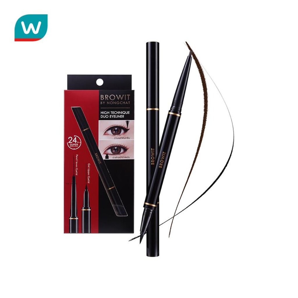 Browit ไฮเทคนิคดูโอ้อายไลน์เนอร์ 0.45ml+0.08g บราวอิท