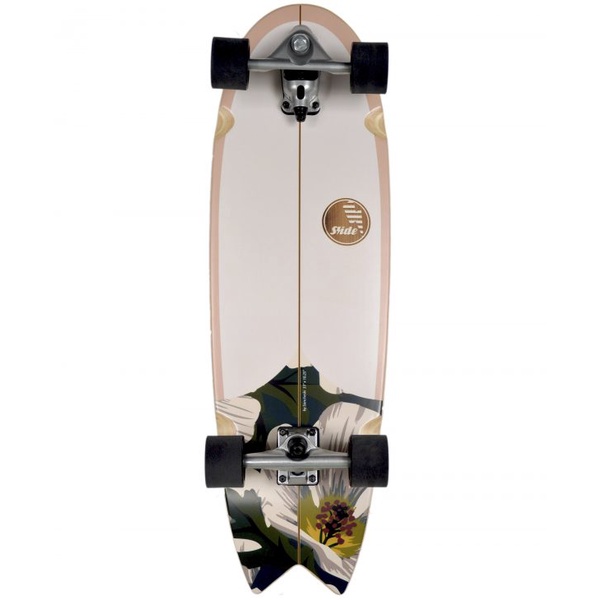 Slide SurfSkate Skateboard - 33" Swallow Wahine Complete Surf Skateboard
