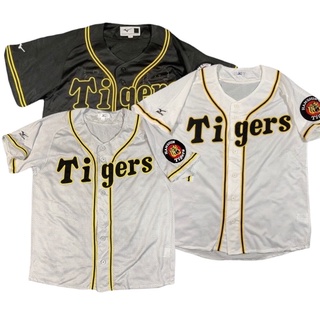 เสื้อเบสบอลทีม Tigers Mizuno Size L