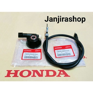 สายไมล์ พร้อมกระปุกไมล์ HONDA เวฟ110i (แท้ศูนย์) WAVE110I เวฟ125i 2012 WAVE125I ปลาวาฬ