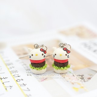 ต่างหูแฮมเบอเกอร์ คิตตี้ Kitty Hamburger