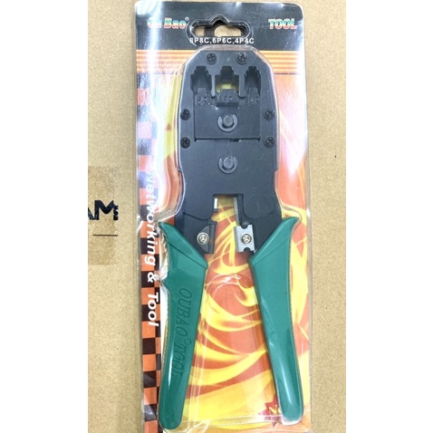 Crimping tool For RJ45,RJ11,RJ12 เครื่องมือเข้าหัวแลน,เข้าหัวโทรศัพท์,เข้าสายโทรศัพท์หู