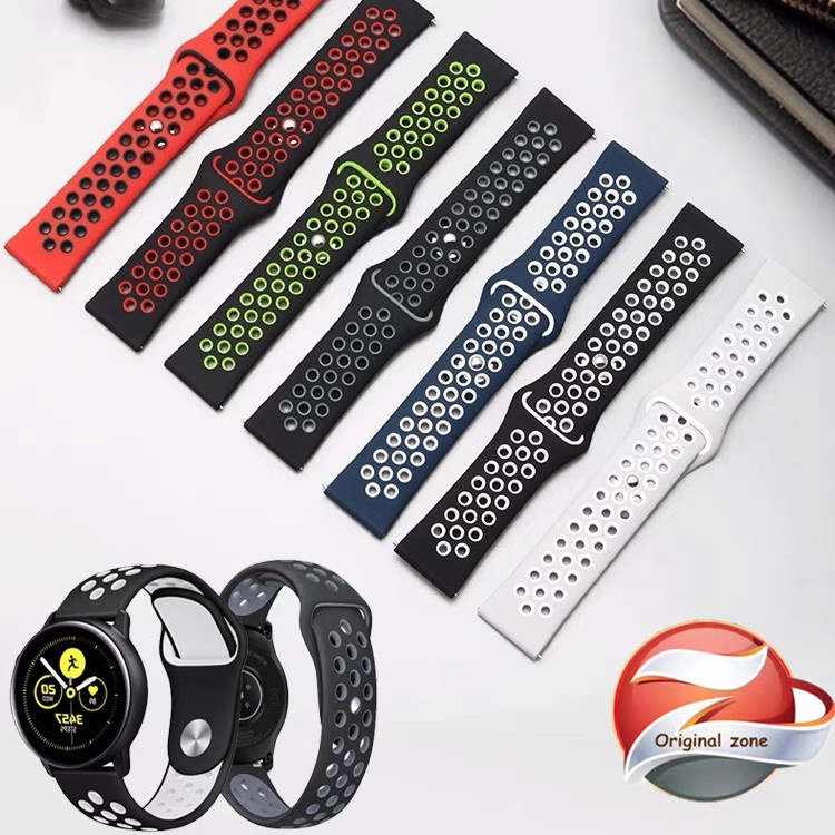 สายนาฬิกา Amazfit Huami Bip 5 Bit 3 Pro/ S / U /BIP U Pro:Black,20mm /22mm สาย huawei Watch GT / GT2 / 2pro/GT3/GT4 22mm