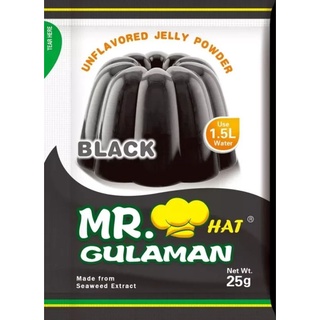 Mr. Hat Gulaman Black 25g