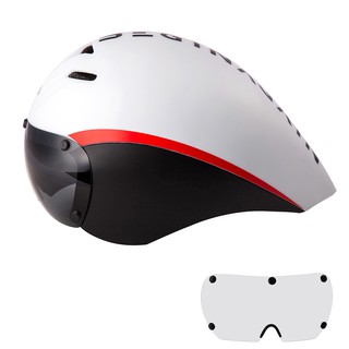 Race tt หมวกกันน็อค เลนส์แว่นตา triathlon tri road bike time-trial bicycle แว่นตาหมวกกันน็อค racing aero helmet