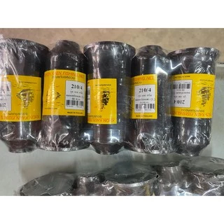 ด้ายไนล่อน ด้ายสานแห หลอดปากแตร เบอร์ 3, 4, 6, 9 รุ่น 210 น้ำหนัก 100 กรัม ตราเรือใบ สีดำ