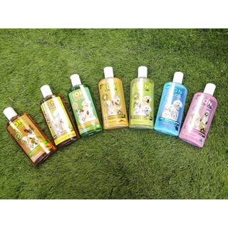 ION HERBAL PET SHAMPOO  ไออ้อน แชมพูและครีมนวดสมุนไพร​สำหรับสัตว์เลี้ยง 300 ml.