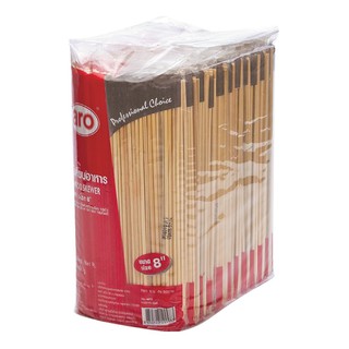 ไม้เสียบอาหาร ขนาด 8 นิ้ว แพ็ค 200 กรัม/Aero Stick Skewers Size 8 inches, 200 grams pack