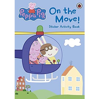 Peppa Pig: On the Move! Sticker Activity Book (Peppa Pig) สั่งเลย!! หนังสือภาษาอังกฤษมือ1 (New)