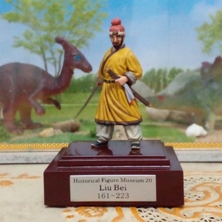 ฟิกเกอร์ หุ่นจำลองนักรบประวัติศาสตร์ LIU BEI งานเรซิ่นเพ้นท์สีด้วยมือ 2003 F-TOYS JAPAN มือสองไม่มีกล่อง