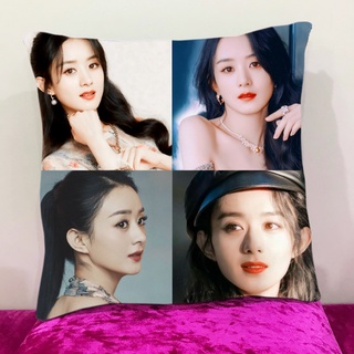 หมอนอิงสั่งทำ ใส่ได้4รูป หมอนอิงขนนุ่ม หมอนอิงโซฟา หมอนอิงในรถ หมอนอิง Cushions จ้าวลี่อิ่ง Zhao Liying