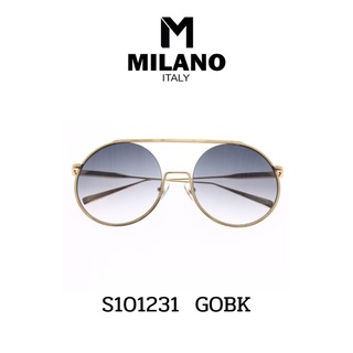 Milano Sunglass แว่นตากันแดด แว่นกรองแสง แว่นตาวินเทจ แว่นสายตา ใส่ได้ทั้งชายและหญิง รหัส S101231 มีหลายสี พร้อมส่ง