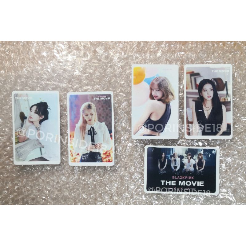 Photo Play Blackpink The Movie แยกใบ