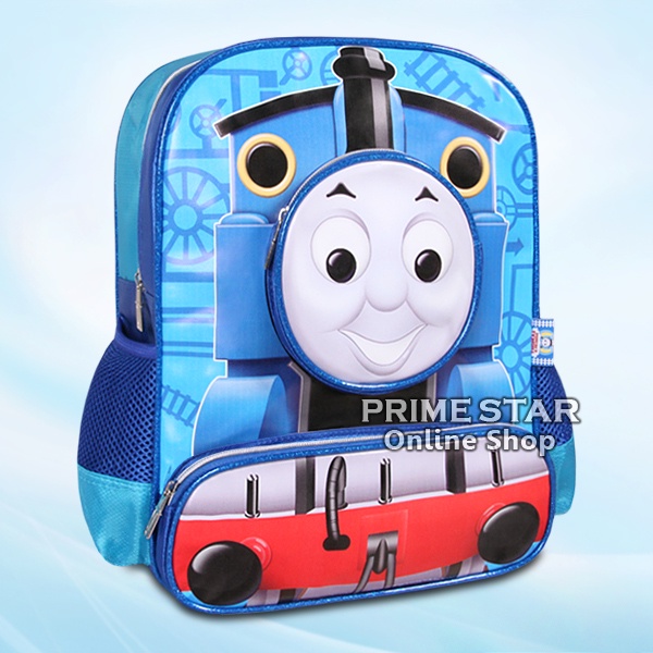 กระเป๋านักเรียนอนุบาล กระเป๋าเป้ตัวละคร Thomas & Friends 1201 รุ่นใหม่ล่าสุด ทนทาน อินเทรนด์ น่ารัก 