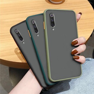 [ส่งจากไทย] เคสกันกระแทก ปุ่มสีผิดด้าน Case Xiaomi Redmi Note 9 เคสโทรศัพท์ ออฟโป้ ขอบนิ่มหลังแข็ง เคส