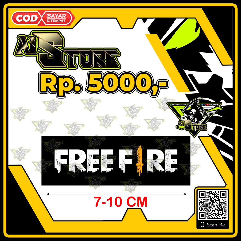 สติ๊กเกอร์ FreeFire*