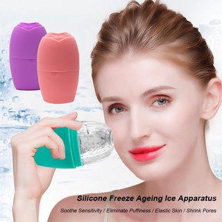 [Biho] Face Ice Cube Mold Skin Care Beauty Fine Line Eye Facial Icing Rolling Mould Moisturizing Reusable Massager for