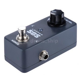 d &amp; s kokko flp 2 mini sos looper แป้นเหยียบกีต้าร์เอฟเฟคแบบพกพา