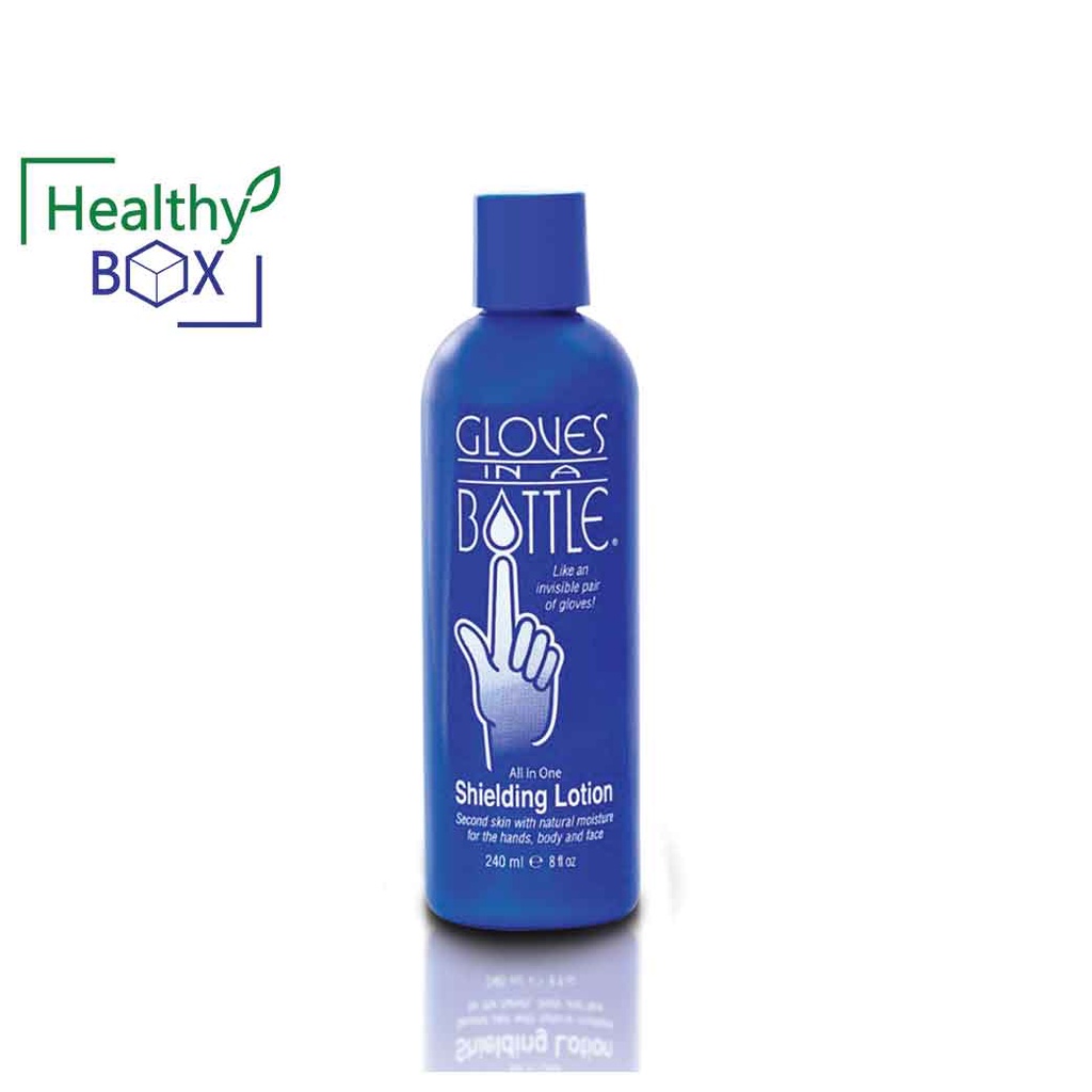 Gloves In A Bottle Shielding Lotion 8 oz โลชั่นเคลือบผิวมือ สูตรซึมซาบเร็ว