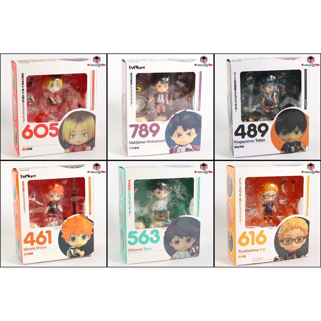 🔥นำส่งไทย🔥Nendoroid Haikyuu Hinata Kageyama Kei Toru Kenma Wakatoshi PVC Action Figure