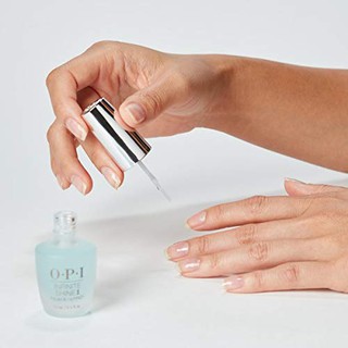 OPI Infinite shine conditioning primer base coat 15 ml. เบสโค้ดกึ่งเจลเเพิ่มความชุ่มชื่นช่วยเล็บที่แห้งเปาะหักง่ายดีขึ้น