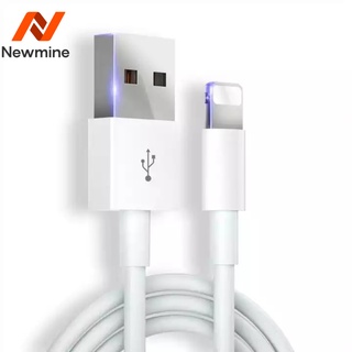 Newmine เหมาะสำหรับสายชาร์จ iPhone 1 ม. / 2 ม. สายข้อมูล iPhone ที่ชาร์จเร็ว สายดาต้า