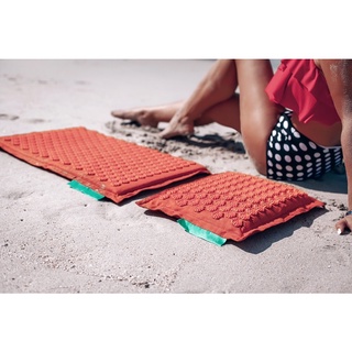 (ส่งฟรี) 🔥 Lotus Eco Mat ชุดเสื่อโยคะ เสื่อนอนกดจุด Yoga mat