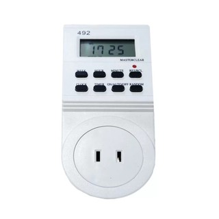 Morning เครื่องตั้งเวลาเปิด-ปิดไฟอัตโนมัติ รุ่น 492 (White)