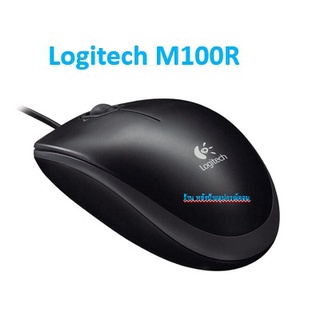 Logitech M100r Logitech Mouse  เมาส์มีสาย