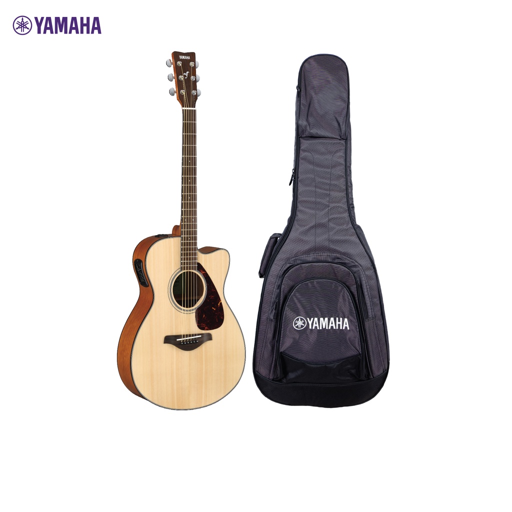 YAMAHA FSX800C Electric Acoustic Guitar กีต้าร์โปร่งไฟฟ้ายามาฮ่า รุ่น FSX800C + Deluxe Guitar Bag กระเป๋ากีต้าร์รุ่นดีลั