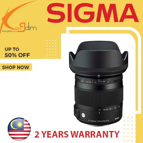 เลนส์ Sigma 17-70mm f/2.8-4 DC Macro OS HSM