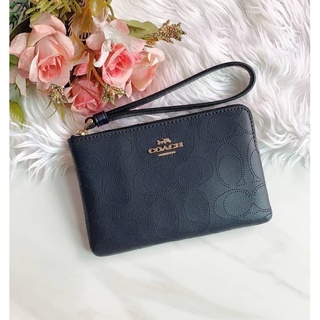 พร้อมส่ง!! Coach Wallet คล้องเเขน 1 Zip